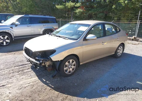 2007 Hyundai Elantra Gls/Limited/Se from USA, damaged, VIN KMHDU46DX7U124766